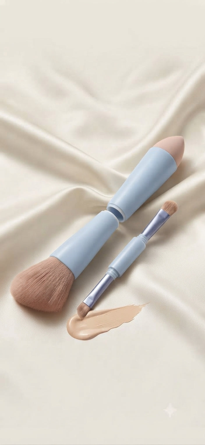 Divaura GlamBrush™ — 4-in-1 Multi-Function Makeup Brush