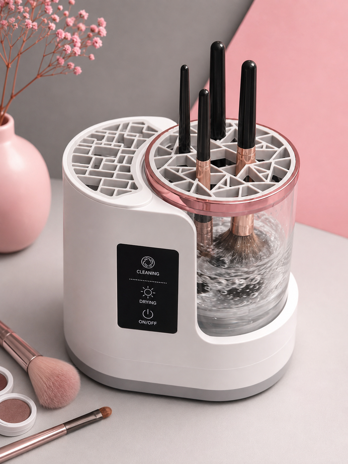 Divaura LuxeBrush™
3-in-1 Electric Makeup Brush Cleaning & Drying System
