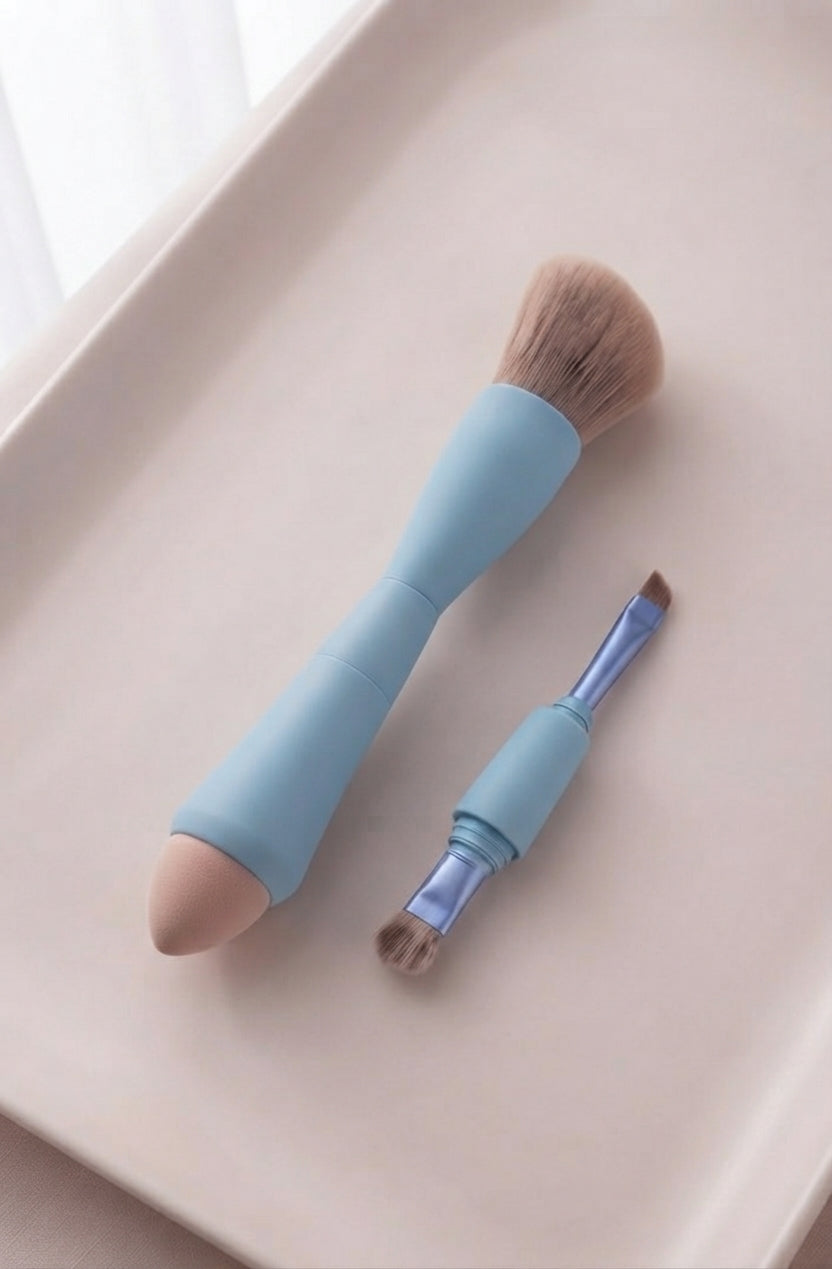 Divaura GlamBrush™ — 4-in-1 Multi-Function Makeup Brush