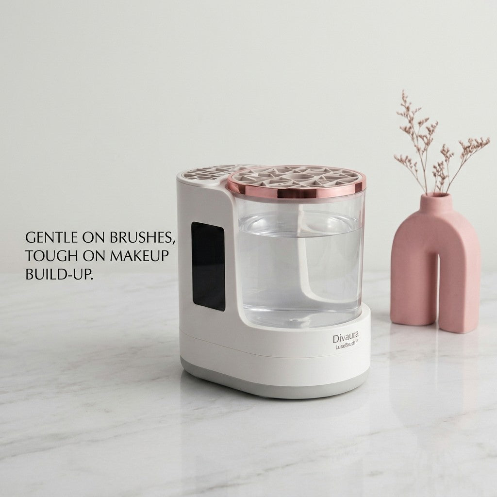 Divaura LuxeBrush™
3-in-1 Electric Makeup Brush Cleaning & Drying System